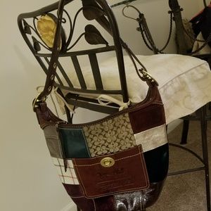 Coach patchwork purse